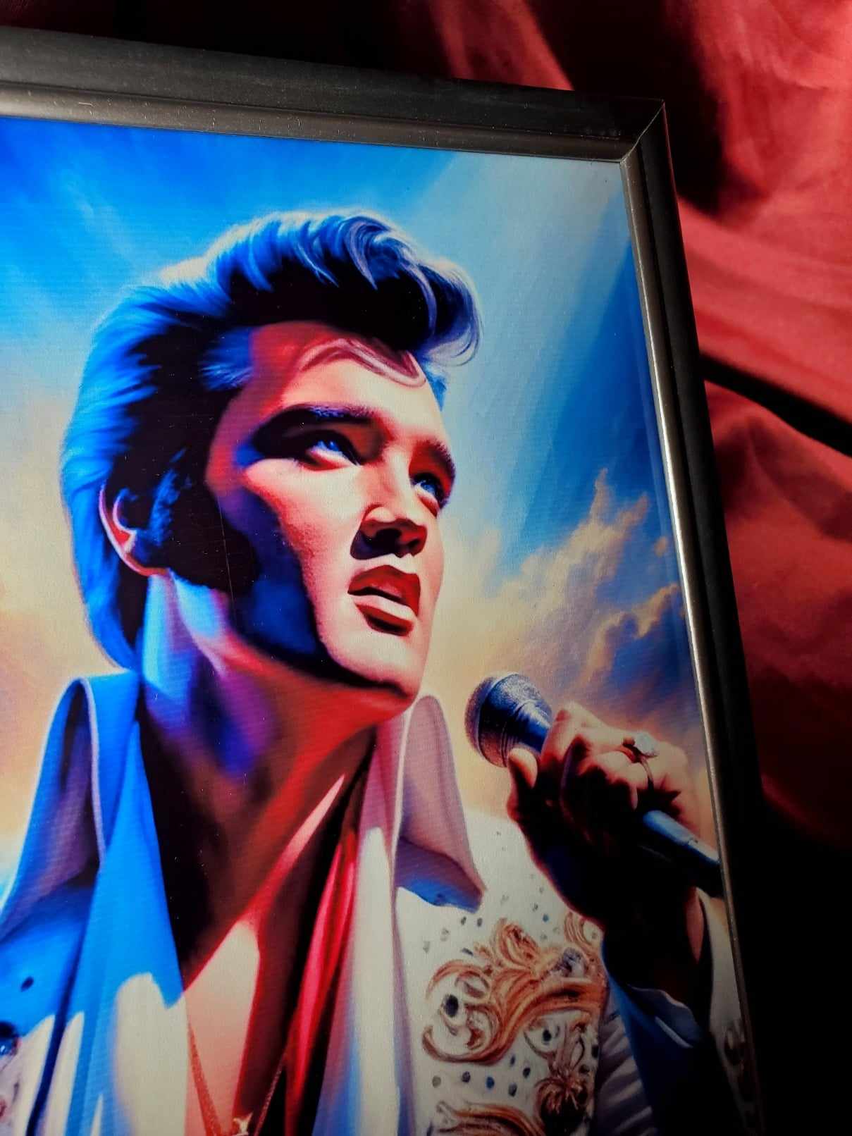 Elvis Presley "Everlasting" Glass Art Print