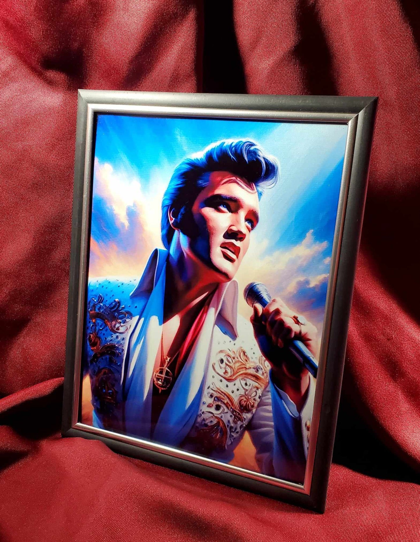 Elvis Presley "Everlasting" Glass Art Print