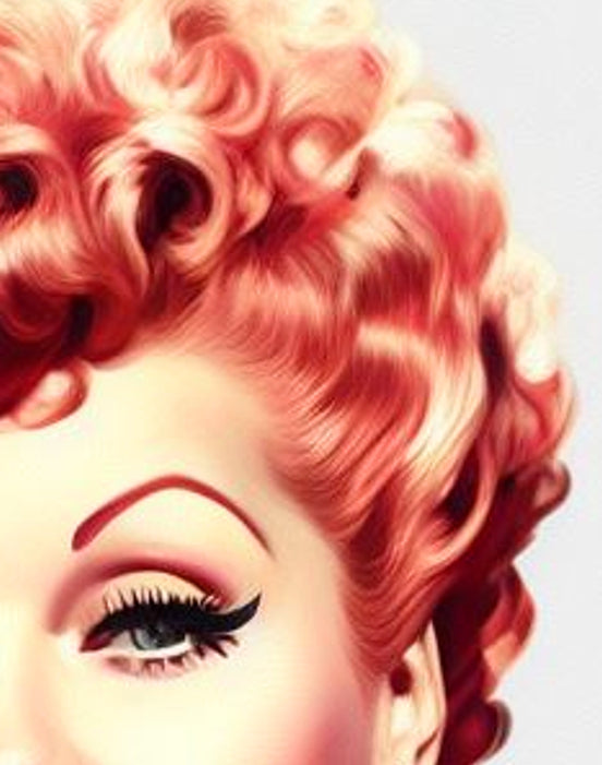 Lucille Ball "Lucy in Red"